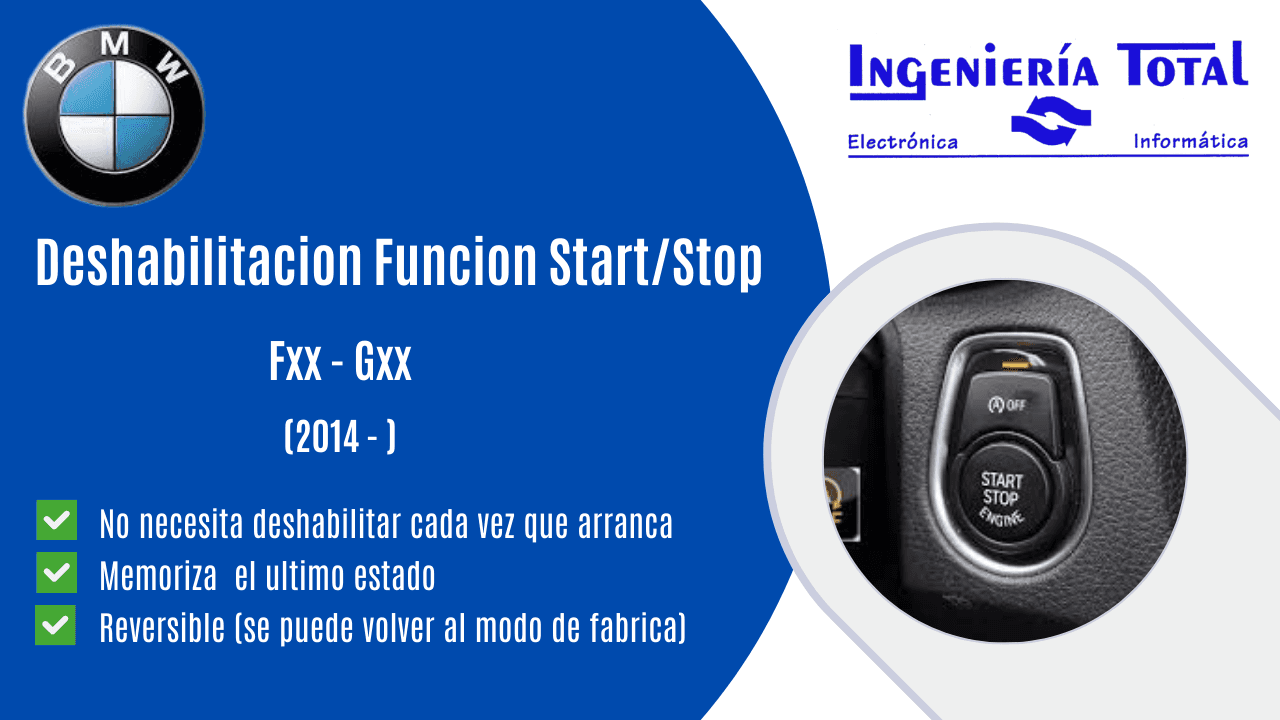 Deshabilitacion funcion Start/Stop