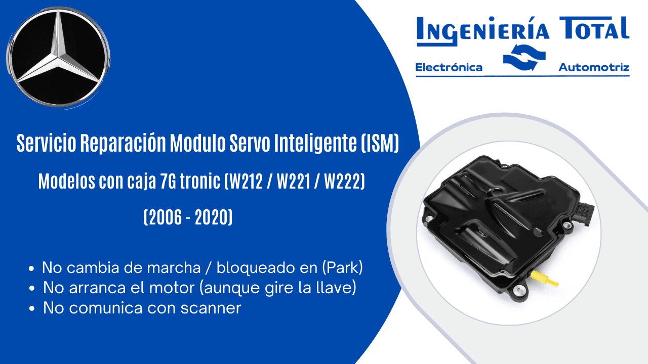 Reparacion Modulo ISM (Caja Automatica 7G)