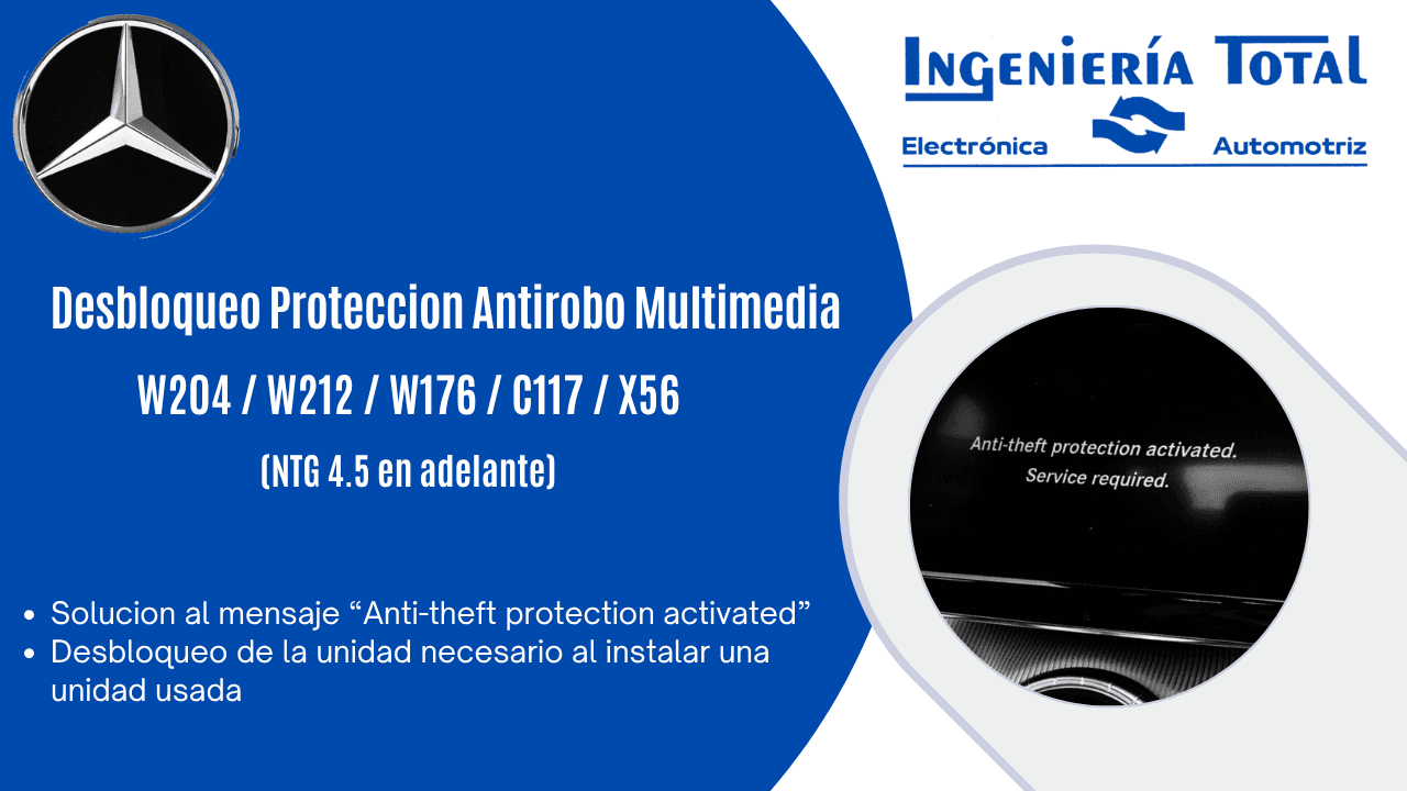 Servicio de desbloqueo NTG (Pantalla) Mercedes-Benz  image