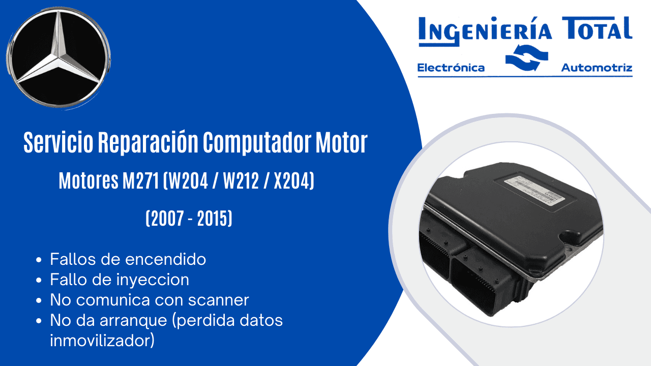 Reparacion computadora motor