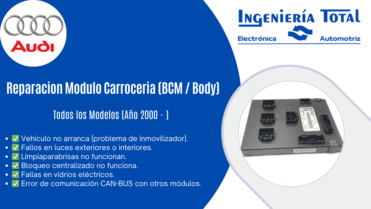 Reparacion Modulo Carroceria (BCM)