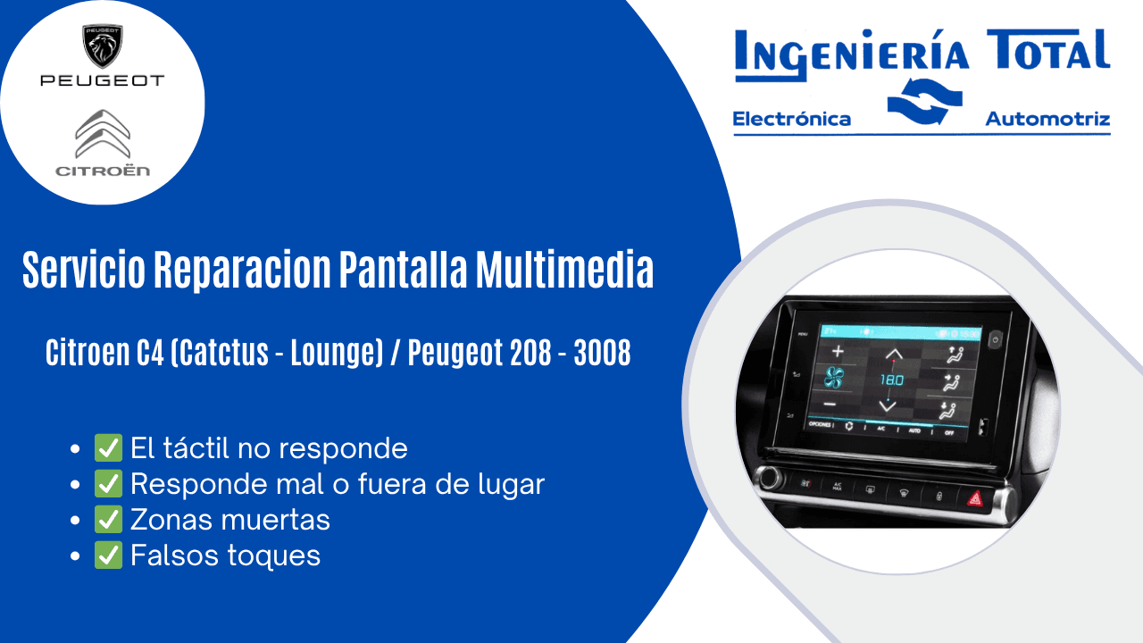 Reparacion Pantalla Multimedia image